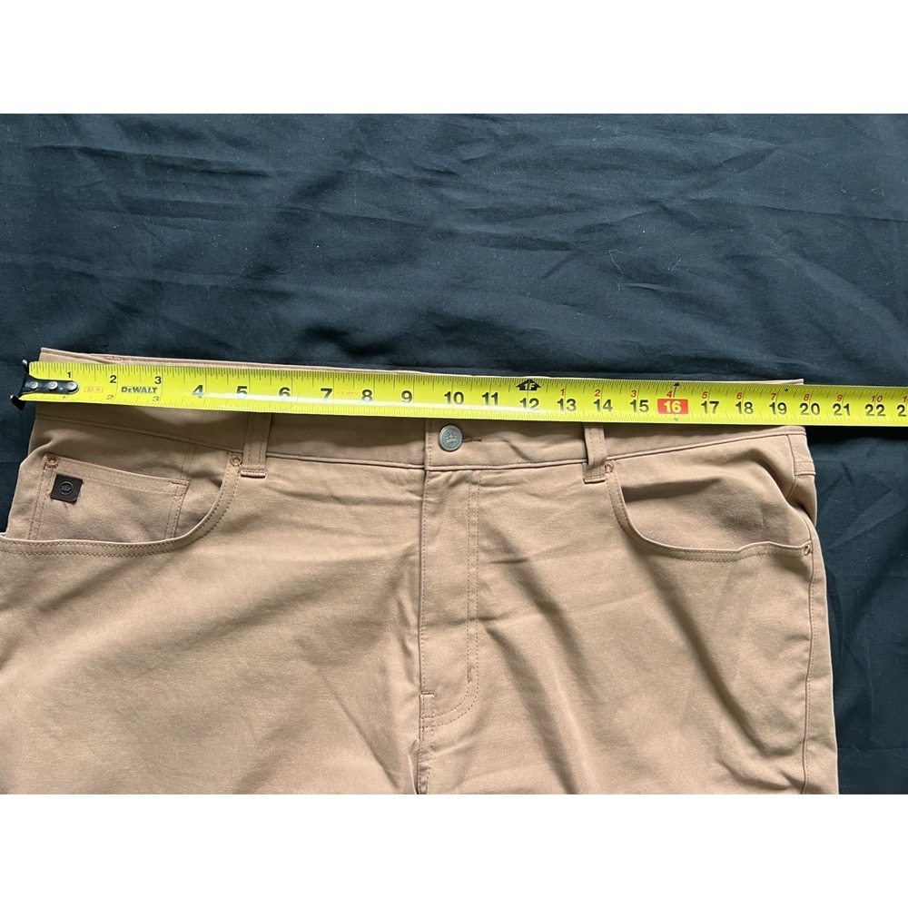 Peter Millar Mens Rusty Tan EB66 Five-Pocket Performance Chino Pants 38/32 - Picture 13 of 13